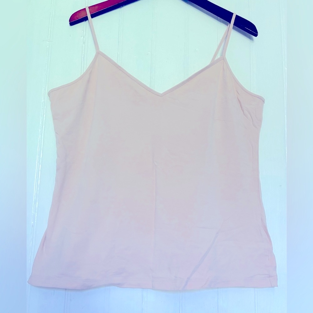 *3 for $20* Old Navy Beige/Tan Camisole Top, Cotton/Spandex, sz XXL
